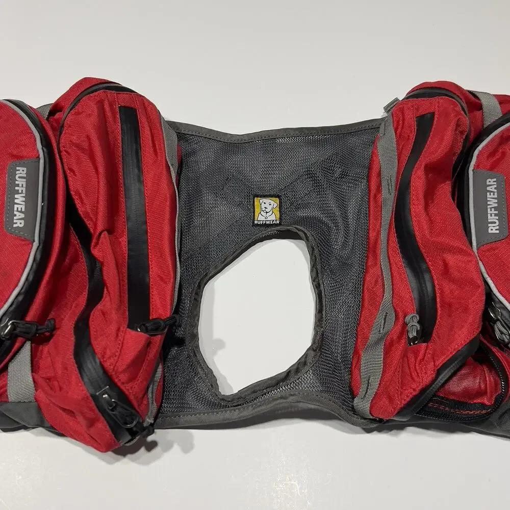 Ruffwear Palisades Dog Gear Pack Dual Saddlebags Medium No Harness, No Bladders